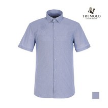 인디안 TREMOLO 프린트 스트라이프 반팔 셔츠__TGRTSVM4256