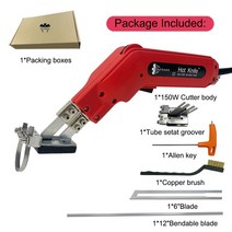 전기가위 전동가위 전지가위 휴대용 핫 나이프 폴리스티렌 스티로폼 열선 폼 절단 칼 도구, 31.150W small groover - UK