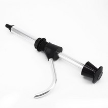 캠핑카 카라반 워터펌프 캐러밴 싱크 워터 핸드 펌프 탭 32mm 블랙 합금 캠핑 트레일러 모터홈 수도꼭지, 한개옵션0