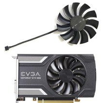 EVGA GeForce GTX 1060 960 950 GAMING 그래픽 카드용 GPU 쿨러 85mm 4PIN PLA09215B12H, 01 PLA09215B12H