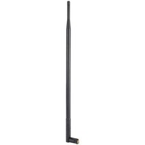 케뮤니케이션 장비 호환12DBI WiFi 안테나 무선 네트워크 용 RP‑SMA 커넥터가있는 2.4G/5G 듀얼 밴드 고, 01 Black