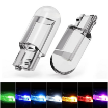 락모터스 자동차 7색 24V T10 LED 미등 넘버등 트렁크등 계기판전구 번데기전구 트럭 화물차 버스, T10벌브24V(레드1P)