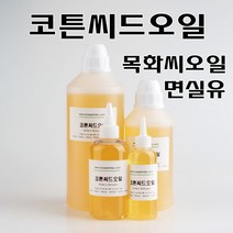 코리아씨밀락 면실유 목화씨 코튼씨드오일, 1개, 6L