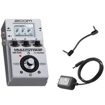 ZOOM MS-50G MultiStomp Guitar Pedal - 순정 AC 어댑터 패치 케이블 포함 - 스테디셀러 멀티 스톰프