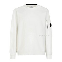 C.P 컴퍼니 [CP컴퍼니] 23SS 남성 14CMSS022A 005086W 103 렌즈 와펜 맨투맨 티셔츠 화이트