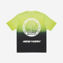 팔라스 x AMG 2.0 뉴욕 티셔츠 블랙 라임 - 22SS Palace Newyork T-Shirt Black Lime 남성 반팔티셔츠