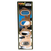 Mr. Gasket 7158MRG Copper Seal Square Port Exhaust Gasket null, 1