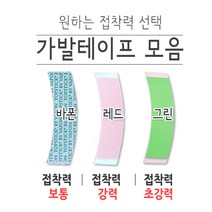 가발닷컴 가발 양면테이프 단품 3가지 중, 03 워커그린 테이프, 1개