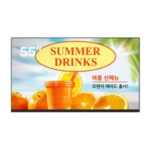 카멜 55형 디지털사이니지 CDS5520 광고용모니터 DID 오토플레이 CP, 직배송, CDS5520+플레이어 모듈
