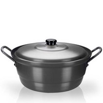 [메가쇼핑] 국솥 경질 냄비 찜솥 찜냄비 튀김 곰솥 뚜껑있음 26cm #2508Pick #Top Pick item, 본상품선택, 뚜껑있음26cm, 본상품선택