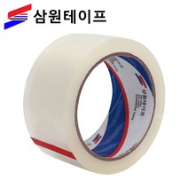 삼원테이프 무소음 저소음 OPP 박스테이프 투명 45M, 50개