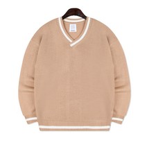 네스파 몽블레인 니트 브이넥 오버핏 티셔츠 SWH_0016