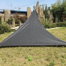 옥상가림막 코스트코 천막 가제보 쉘터 옥상 그늘막 태양 보호소 양산 보호 야외 캐노피 정원 파티오 수영장 그늘 항해 캠핑 피크닉 텐트 태양 보호소, 360x360cm