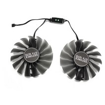 95MM GTX 1080 쿨러 팬 FORPALIT EMTEK GTX1080 GAMEROCK 프리미엄 에디션 그래픽 카드 FD10015H12S GAA8S2U 냉각, AB 2PCS, 04 AB 2PCS