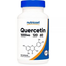 뉴트리코스트 퀘르세틴 케르세틴 1000mg 120정 Quercetin