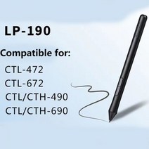 와콤 인튜어스 신티크 모바일 스튜디오 드로잉 태블릿용 디지털 펜 3D KP-505 2K LP-190-0K KP-504 KP-501E LP-1100 프로, China