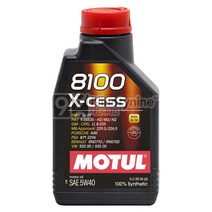모튤 8100 엑스 세스, 4개, 5w40, 1L
