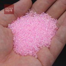 DIY 비즈비즈 2MM 환채 미주 엮음 팔찌 반지 수술 비녀 장식 재료, 색깔13