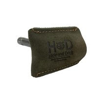 Hide & Drink 가죽 더블 엣지 안전 면도기 헤드 보호 칼집 여행 커버 핸드메이드 캣), 05 Peat Moss