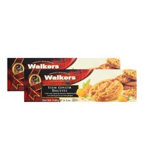 Walkers Stem Ginger Cookies 워커스 쇼트브레드 진저 쿠키 비스킷 150g 2박스
