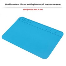 납땜 매트 수리 패드 절연 내열성 스테이션 BGA 용 실리콘 작업 데스크 플랫폼, 01 1pc_01 1PC table mat
