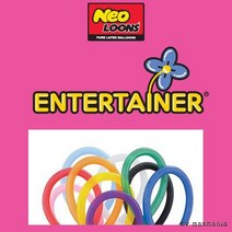 국산 네오텍스 260 스텐다드 파스텔 크리스탈 요술풍선 모음 100개입 국내생산 어린이안전인증상품 막대풍선, 색상_화이트