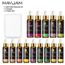 순수 로즈마리 제라늄 에센셜 오일 디퓨저 티 트리 클로브 레몬그라스 시트로넬라 카모마일 시다우드 시나, 01 10ml_03 Lemongrass