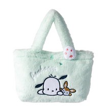 산리오 가방 손가방 토트백 털가방 시나모롤 쿠로미 마이멜로디 포차코