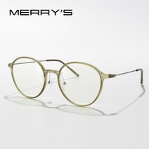 MERRYS SIGN 여성 빈티지 타원형 안경 안경테 안경태테 안경태태 TR90 안경태 S2381
