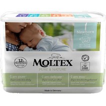 몰텍스 외코 일회용기저귀 1단계 신생아용 2-4kg 22매 4팩 (88매)