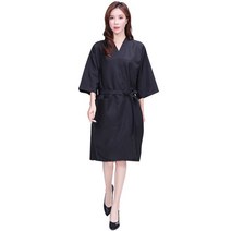 바버샵 고객 헤어 에이프런 고급 헤어드레싱 게스트 가운 헤어컷 파마 염색 미용실 의류 커스텀 로고, [04] Black, 04 Black