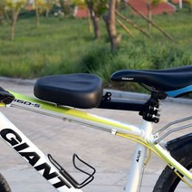 유아 안장 전면 장착 어린이 mtb 자전거 좌석 안전 안장 발 페달 받침 포함 로드 바이크 액세서리, 01 Black seat