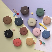 주문제작 빈티지 톤프리 케이스 키링증정 HBS-TFN4 TFN5 TFN6 TFN7, 톤_프리_케이스_빈티지_라떼, 하단케이스_블랙, 폰트_화이트