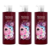 케라시스 퍼퓸 러블리 데이지 린스, 3개, 600ml