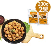 콩단백 콩고기 요리 쏘이 후라이드 식물성 채식 치킨맛 웰빙 반찬 400g, 단품