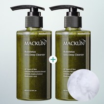 맥클린 버블톡스 SSG DEEP 클렌징 폼 200ml 1+1, 2개