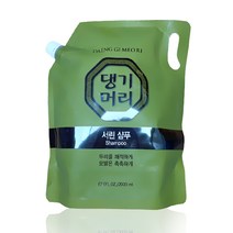 댕기머리 서린 샴푸 리필 2L 대용량 업소용 샴푸 리필 파우치