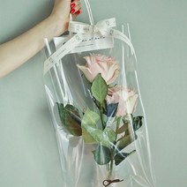 프로포즈 이벤트 꽃 선물 포장지 비닐 20개입, 대 20개입