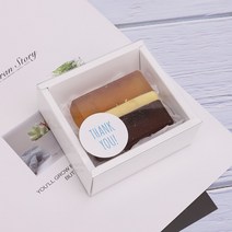 천연 수제비누 (천연 1구) 선물 답례품, 크라프트박스, 울금&맥주효소