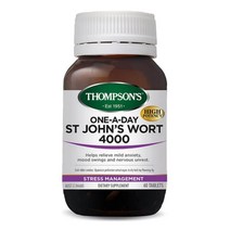 THOMPSONS ST JOHNS WORT 4000 톰슨스 뉴질랜드 원어데이 세인트 존스 워트 4000mg 60정