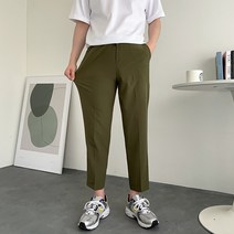 6컬러 크롭 세미와이드 냉장고 아이스 여름 밴딩 팬츠