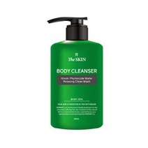 [아토피협회 추천] 더스킨 네츄럴 히노끼 엡솔루트 편백 바디클렌져 (500ml) + 사은품 : 콜라겐 폼 클렌징 130ml / 편백수 함유 민감하고 간지러운 아토피성 피부 개선, 1개