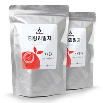 티랑 건조자몽 100g (원형) 2봉, 2팩