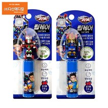 어린이 립케어 립밤 입술보호제 헬로카봇 피규어립케어 2.4g 1개