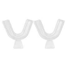 마우스피스 주짓수 복싱 MMA 치아보호 4Pcs/2 입 가드 EVA 치아 보호자 야간 트레이 Bruxism 연삭 안티 코, 2pcs _CHINA