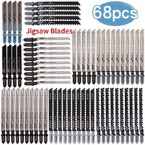 우드카빙 우드카빙세트 우드카빙 나무 우드카빙키트 목공공구 우드카빙나이프 공예품 조각칼 목공구 목공 도구 우드 카빙 젓가락 만들기 키트 jig saw blade wood saw, 68개