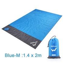 쉘터초경량 배낭 캠핑 텐트 컴팩트 한 인용 야외 침낭 넓은 공간 방수 커버, 03 Mat(1.4x2m)