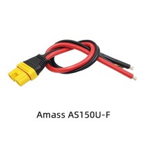 돼지코 어댑터 일본여행 Amass AS150U Aew Antifire 벨트 신호 바늘 방수 링 플러그 짧은 랩 고무 실리콘 와이어 보호 라인 3555 cm 길이, 55cm_AS150U-F, 01 AS150U-F_02 55CM