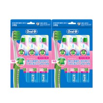 오랄비 초미세모(저자극) 벨벳 그린티 칫솔 6입