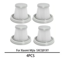 for mijia 핸디 진공 청소기 부품 hepa filter for xiaomi 핸디 진공 청소기 ssxcq01xy home car mini 무선 워셔블 필터, 4개